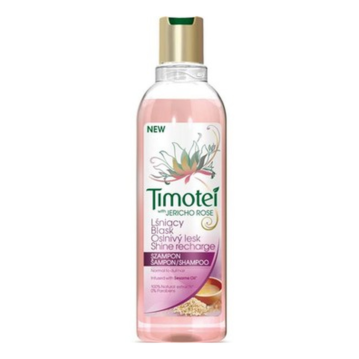 Timotei Lśniący Blask Szampon 250ml