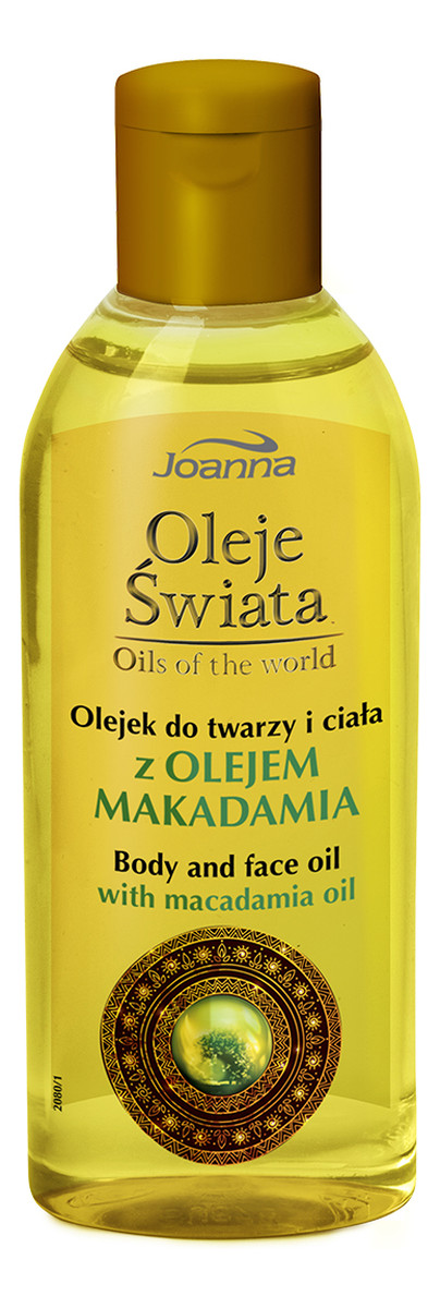 Olejek Do Twarzy i Ciała z Olejkiem Makadamia