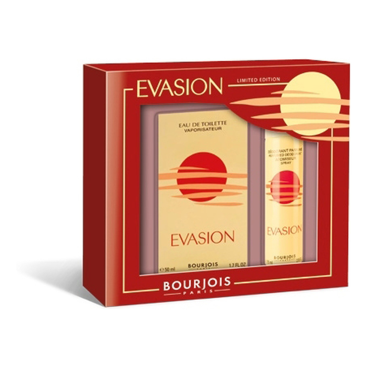 Bourjois Evasion Zestaw prezentowy woda perfumowana + dezodorant spray