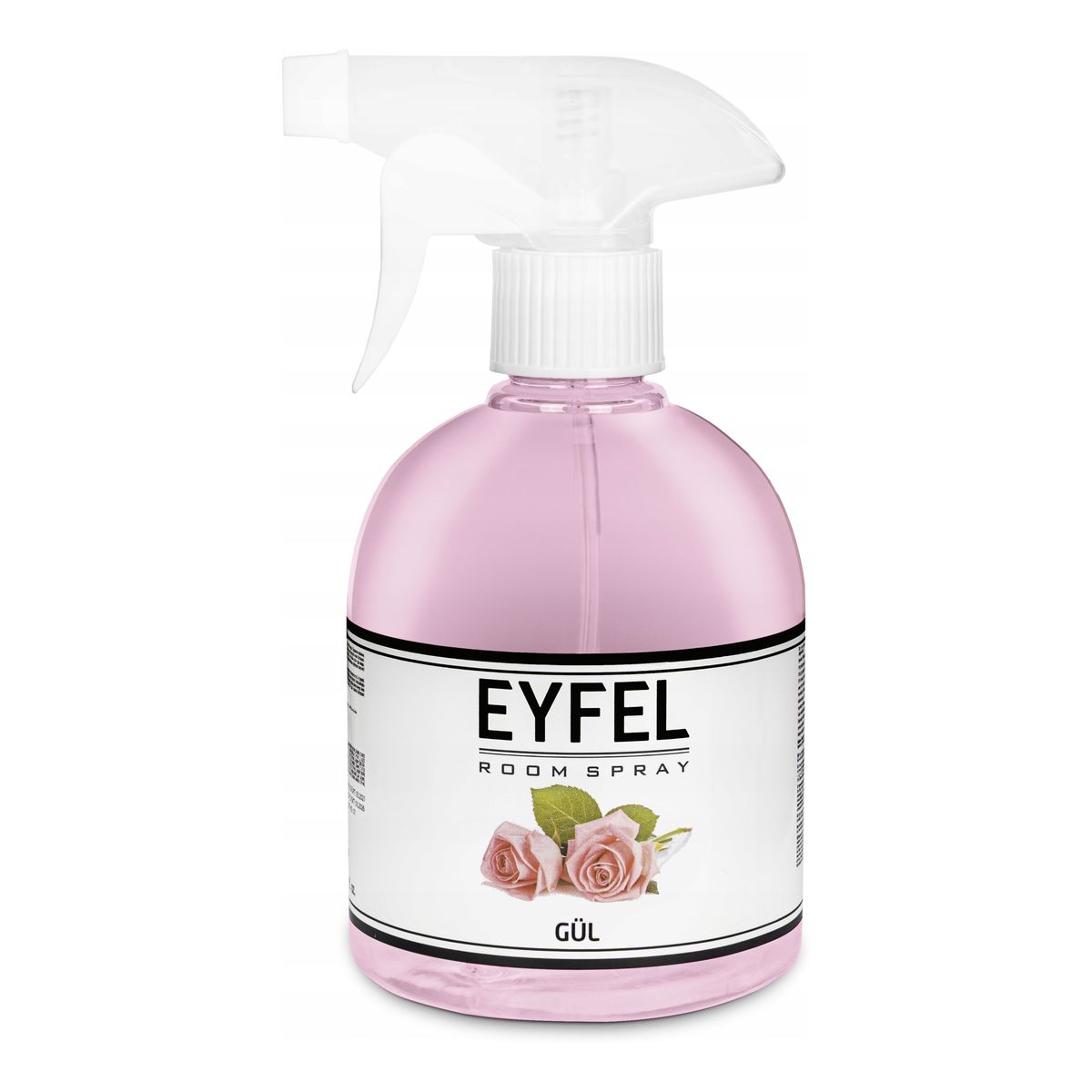 Eyfel Róża Dyfuzor zapachowy z patyczkami 120ml + Odświeżacz w sprayu 500ml