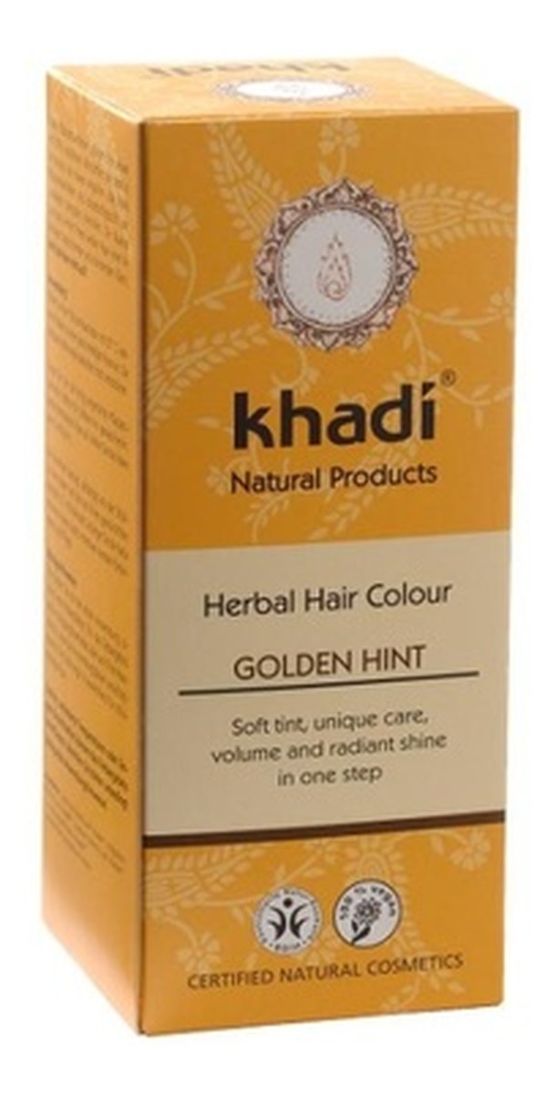 Naturalna Ziołowa Henna do Włosów Złoty Blond (KHA-104)