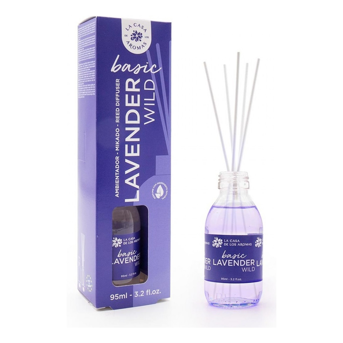 La Casa De Los Aromas Basic patyczki zapachowe lavender wild 95ml