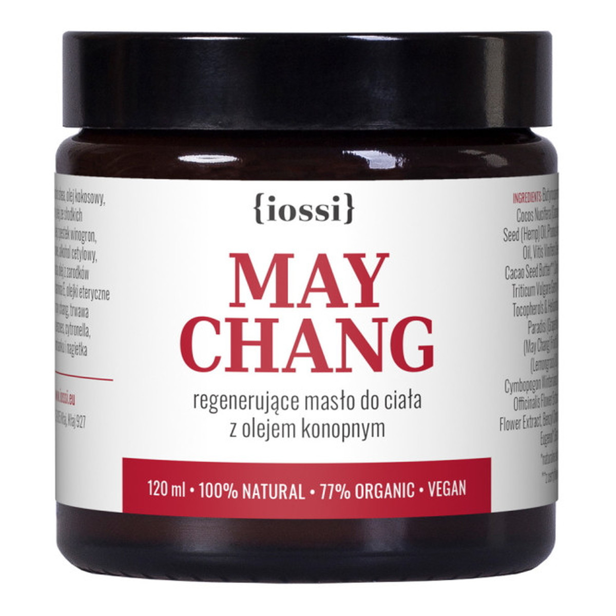 Iossi May Chang Aromatyczne masło do ciała z olejem konopnym 120ml