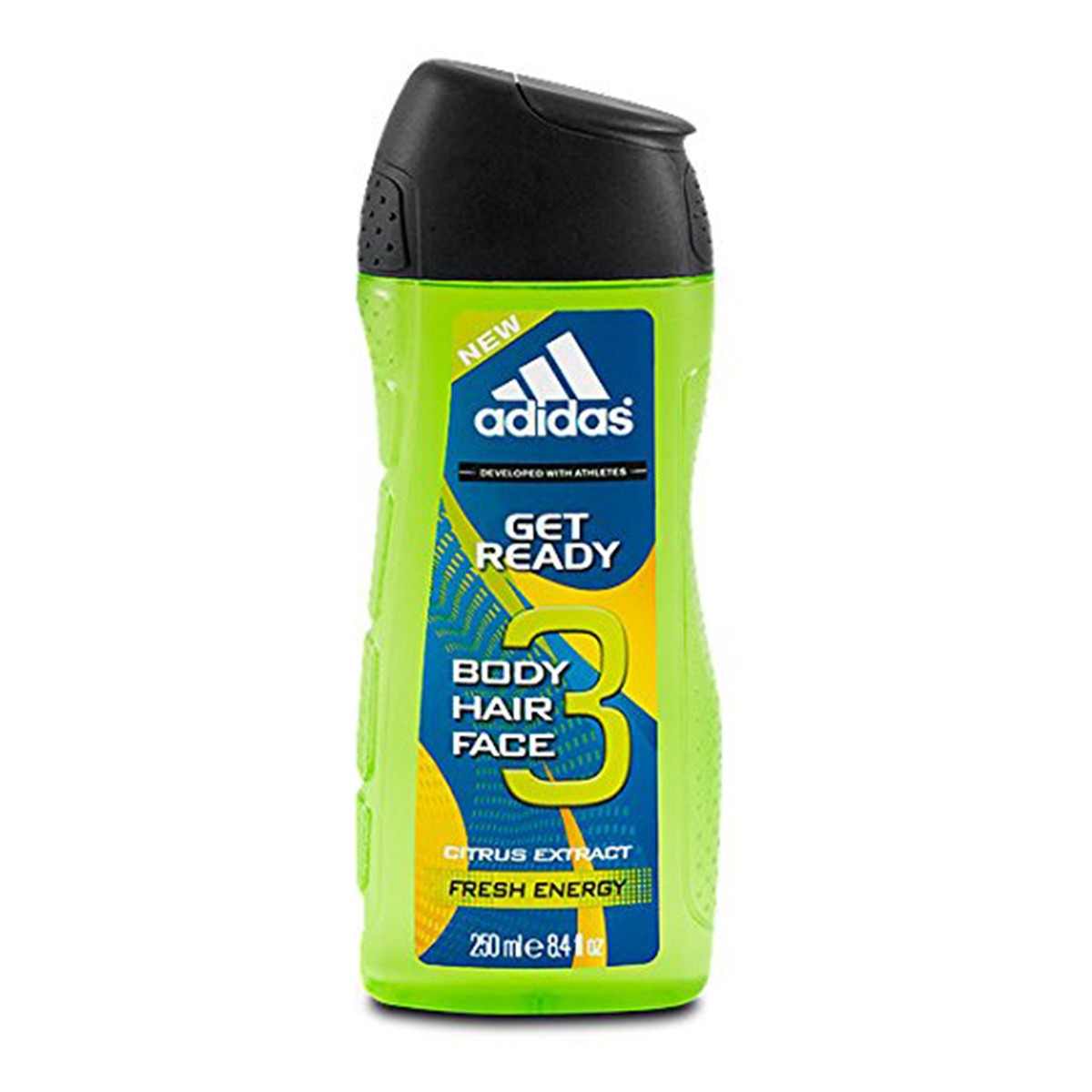 Adidas Get Ready Żel pod prysznic dla mężczyzn 3w1 250ml