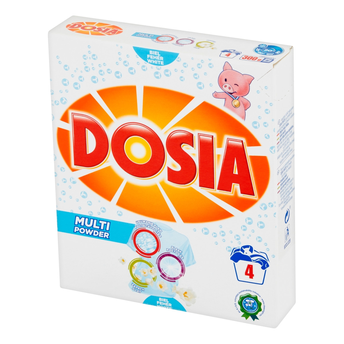 Dosia Multi Powder Proszek do prania tkanin białych 300g