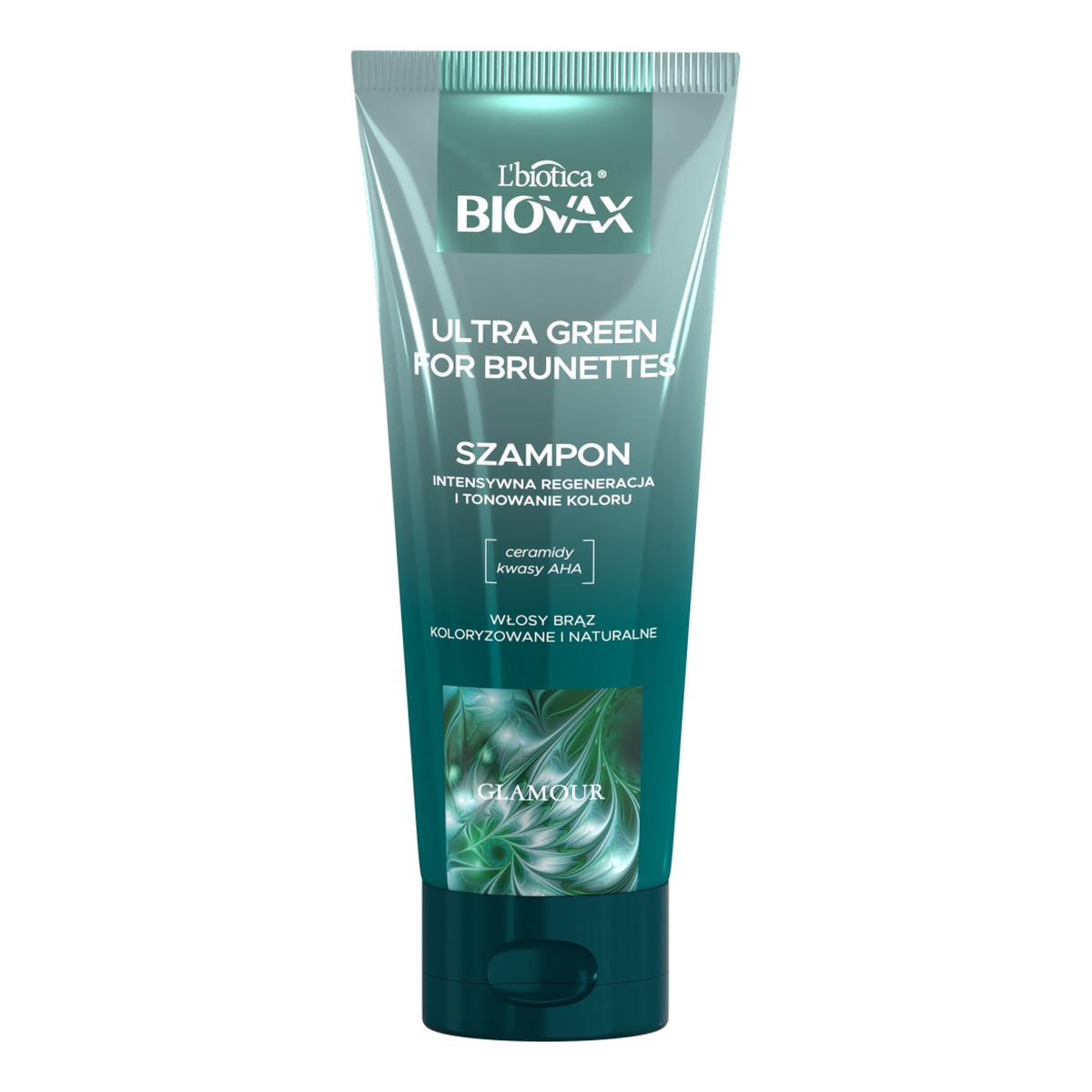 Biovax Glamour ultra green for brunettes szampon do włosów dla brunetek 200ml