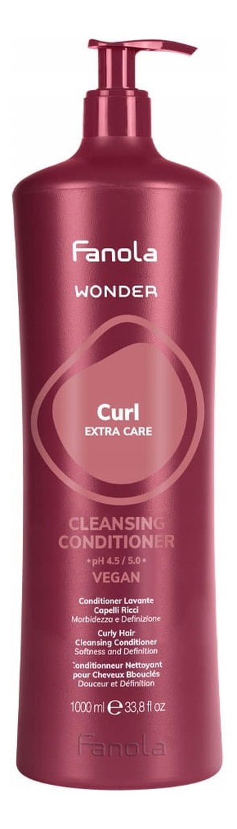 Wonder curl extra care oczyszczająca odżywka do włosów kręconych