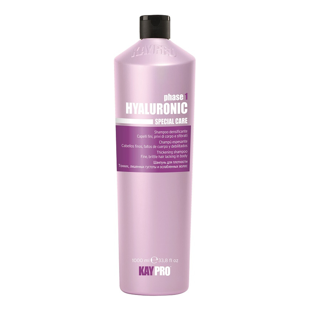 KayPro Hyaluronic Szampon dodający włosom objętości 1000ml