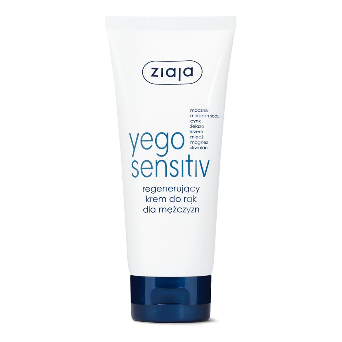 Ziaja Yego Sensitiv regenerujący krem do rąk dla mężczyzn 75ml