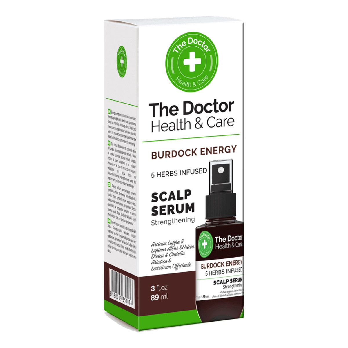 The Doctor Health & Care Serum do skóry głowy Energia Łopianiu i 5 Ziół 89ml