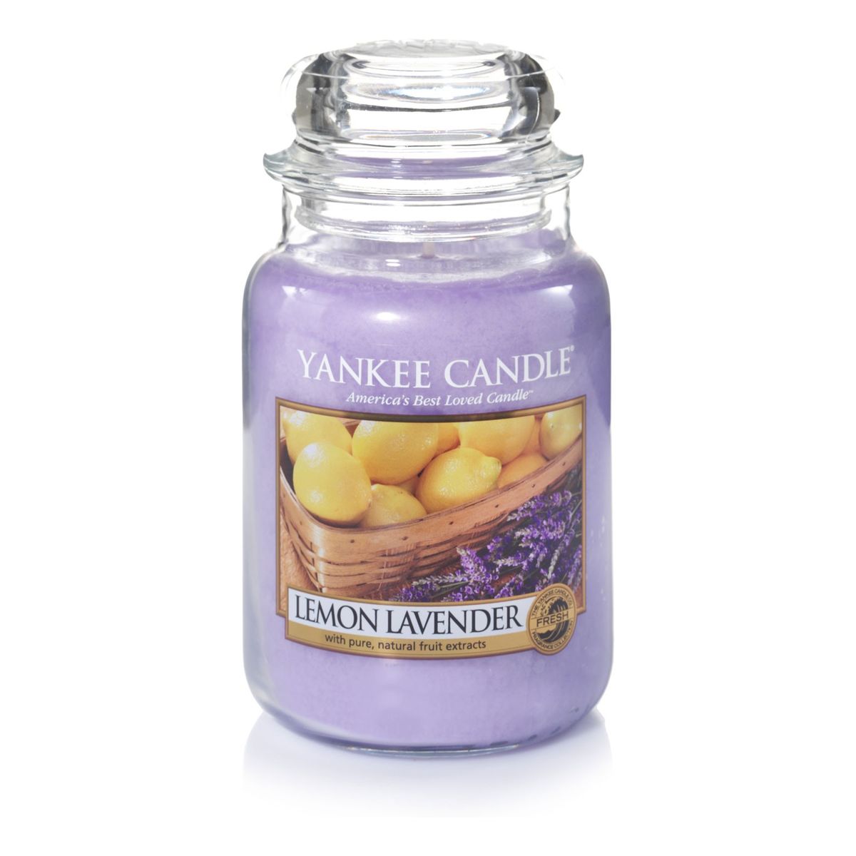 Yankee Candle Large Jar duża świeczka zapachowa Lemon Lavender 623g
