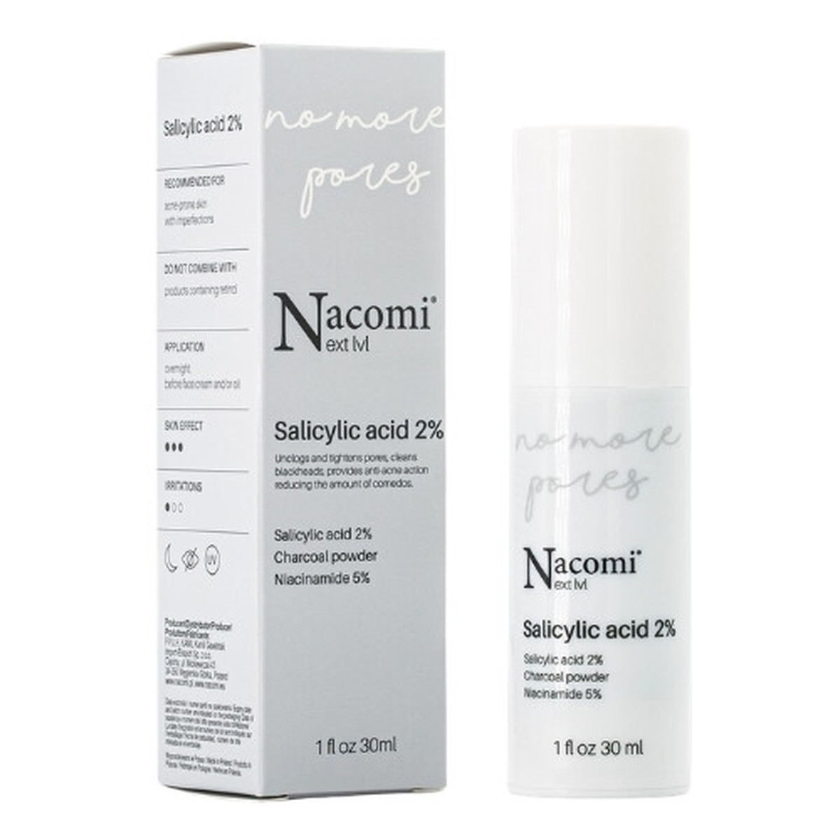 Nacomi Next Level Kwas salicylowy 2% serum do twarzy 30ml