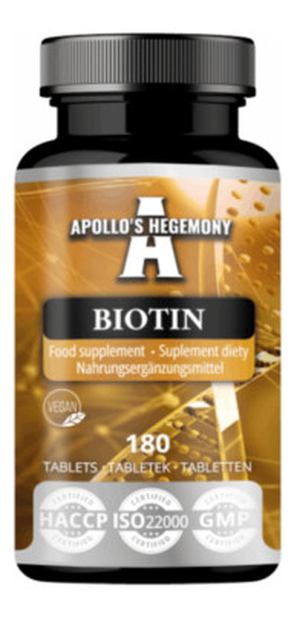 Biotin suplement diety 180 tabletek