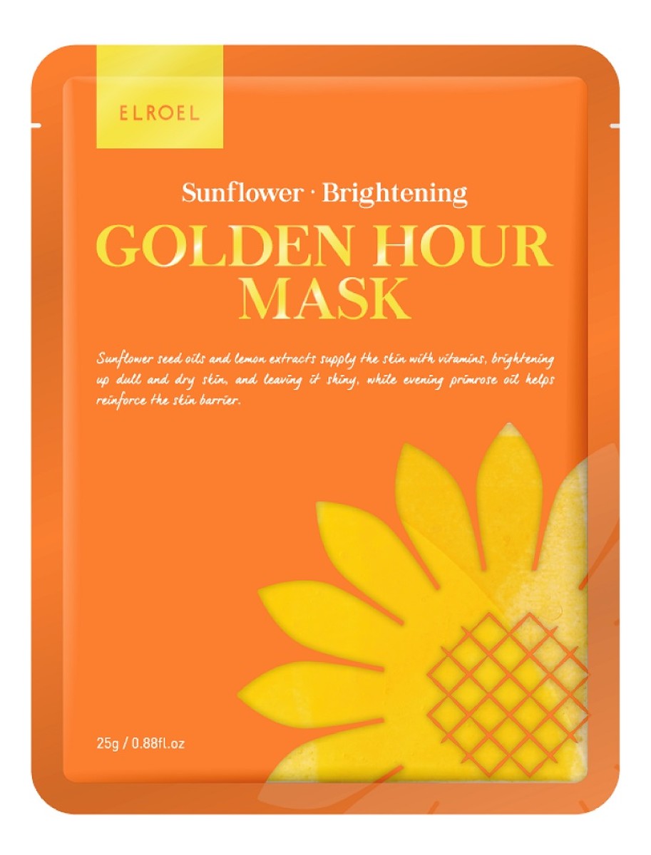 Golden hour mask rozjaśniająca maska do twarzy sunflower