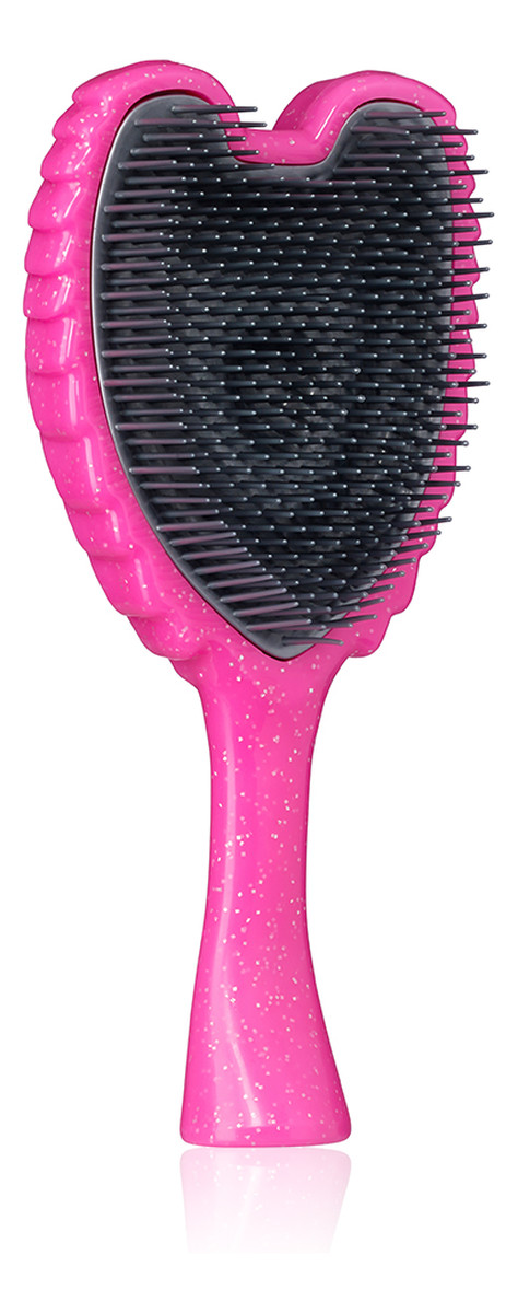 Reborn angel detangling hairbrush szczotka do włosów pink sparkle