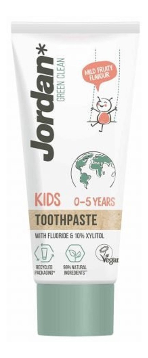 Green clean kids toothpaste pasta do zębów dla dzieci 0-5 lat