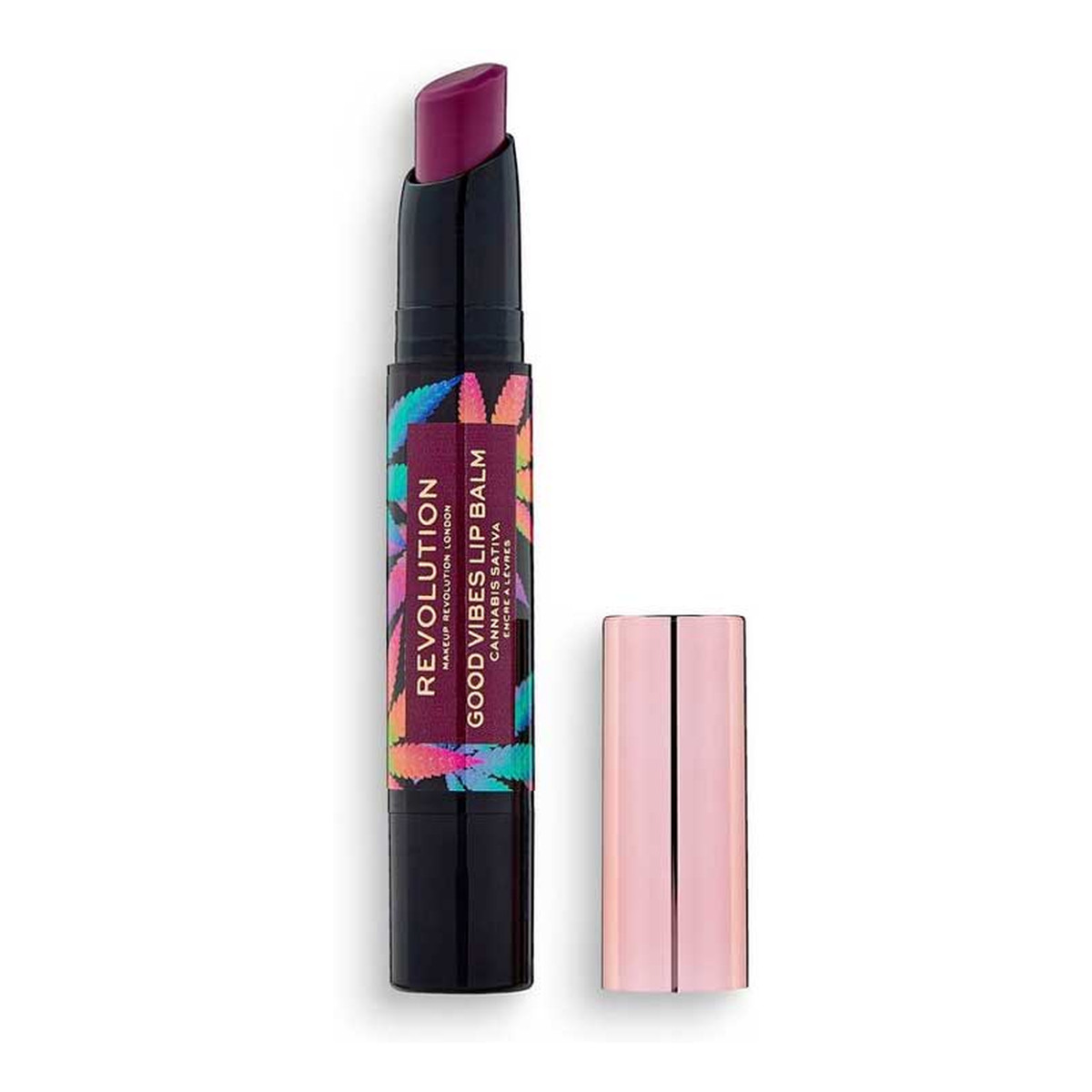 Makeup Revolution Good vibes Lip Balm with Cannabis Sativa Energy balsam do ust