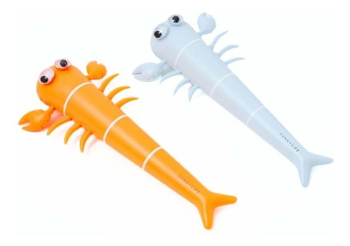 Sonny the sea creature dmuchany makaron do pływania dla dzieci neon orange 2szt.
