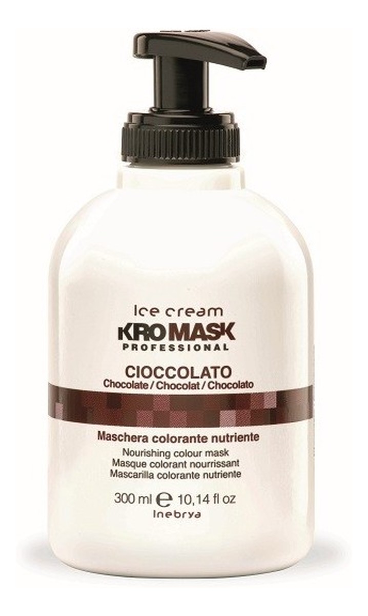 Kromask Professional Cioccolato maska do włosów kasztanowych Chocolate