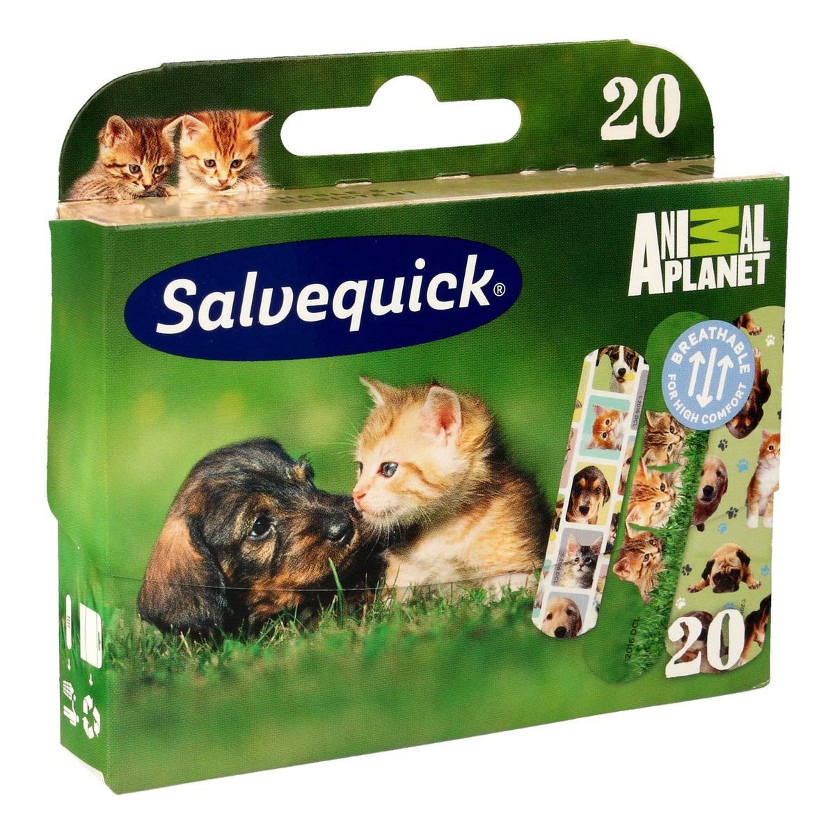Salvequick Plastry Animal Planet dla dzieci 1op-20szt