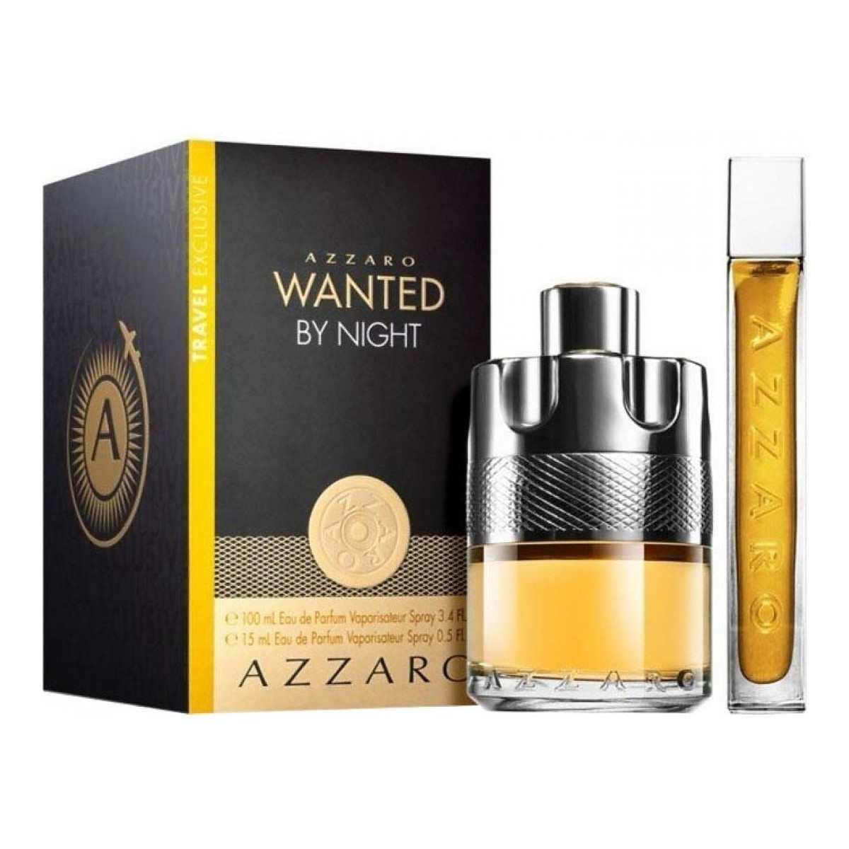 Azzaro Wanted By Night Zestaw woda perfumowana spray 100ml + miniatura wody perfumowanej 15ml