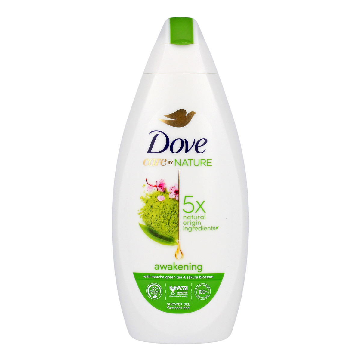 Dove Care By Nature Żel pod prysznic Awakening - Matcha Green Tea & Sakura Blossom 400ml