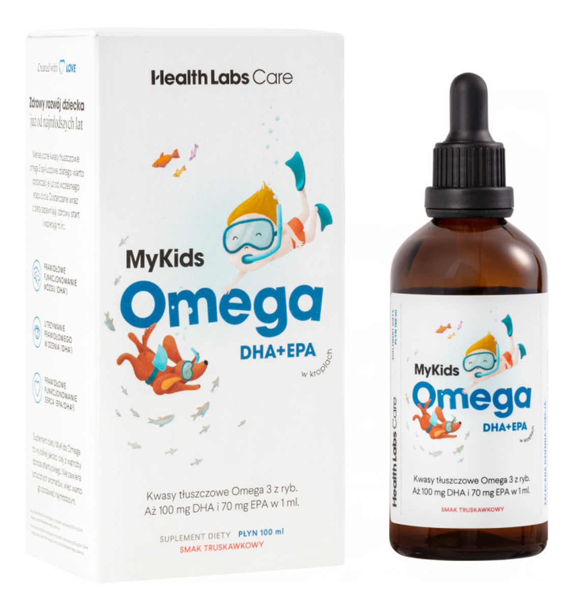 MyKids Omega 3 suplement diety w kroplach