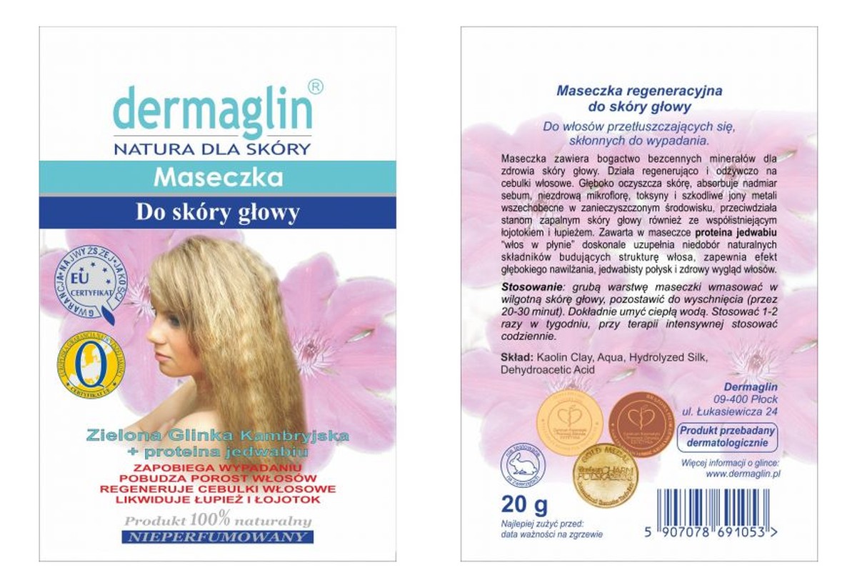 Maseczka Regenerująca Do Skóry Głowy