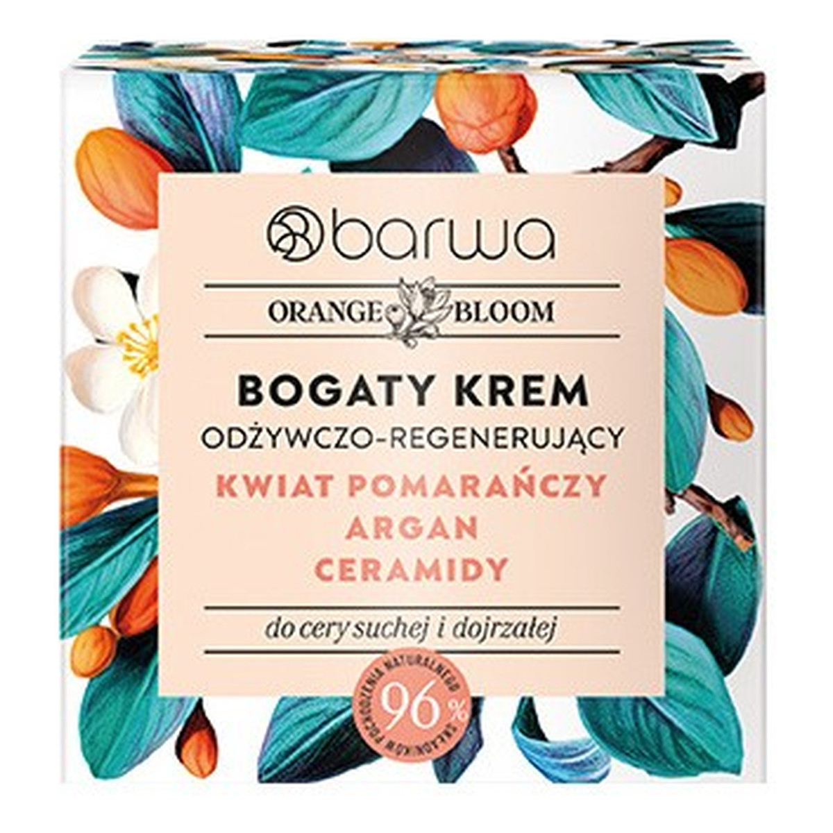 Barwa Orange Bloom Krem do twarzy odżywczo - regenerujący