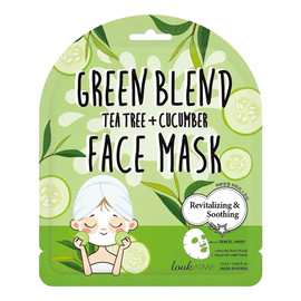 Green blend face mask rewitalizująca maska w płachcie