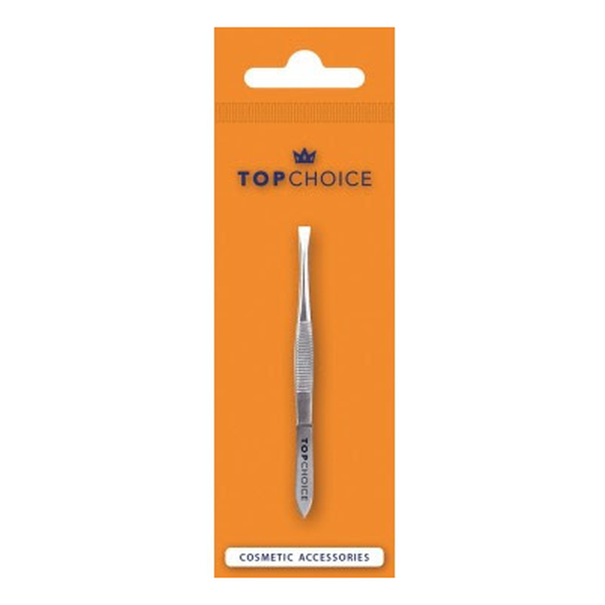 Top Choice Pęseta prosta srebrna 7316-P