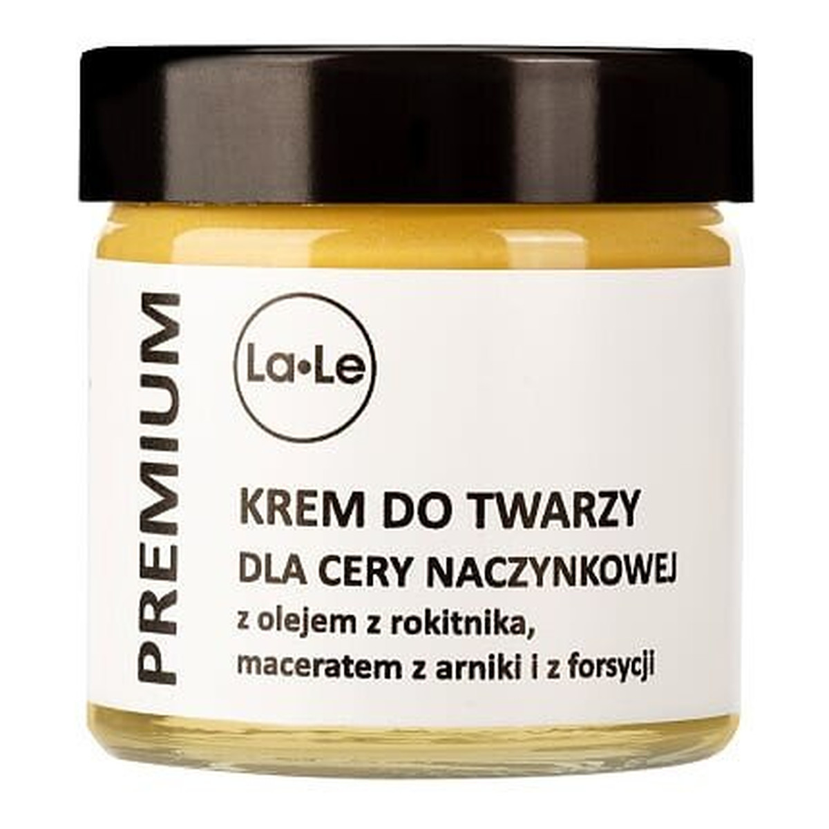 La-Le Naturalny Krem do Twarzy do Cery Naczynkowej z Olejem z Rokitnika 60ml