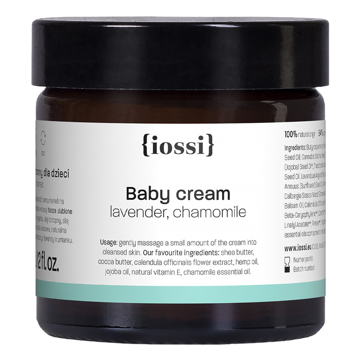 Iossi Lawenda Rumianek Krem ochronny dla dzieci 60ml