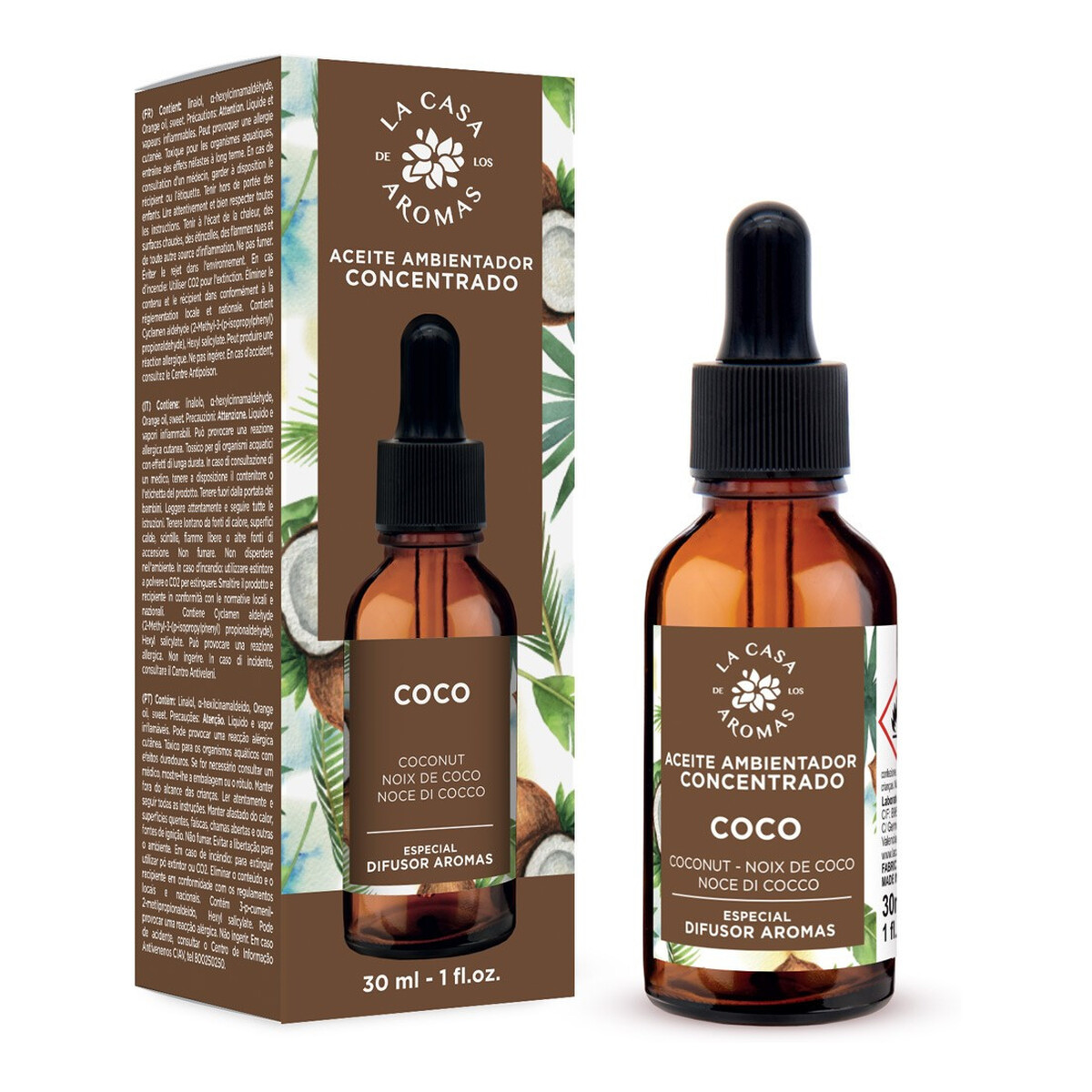 La Casa De Los Aromas Olejek zapachowy Kokos 30ml