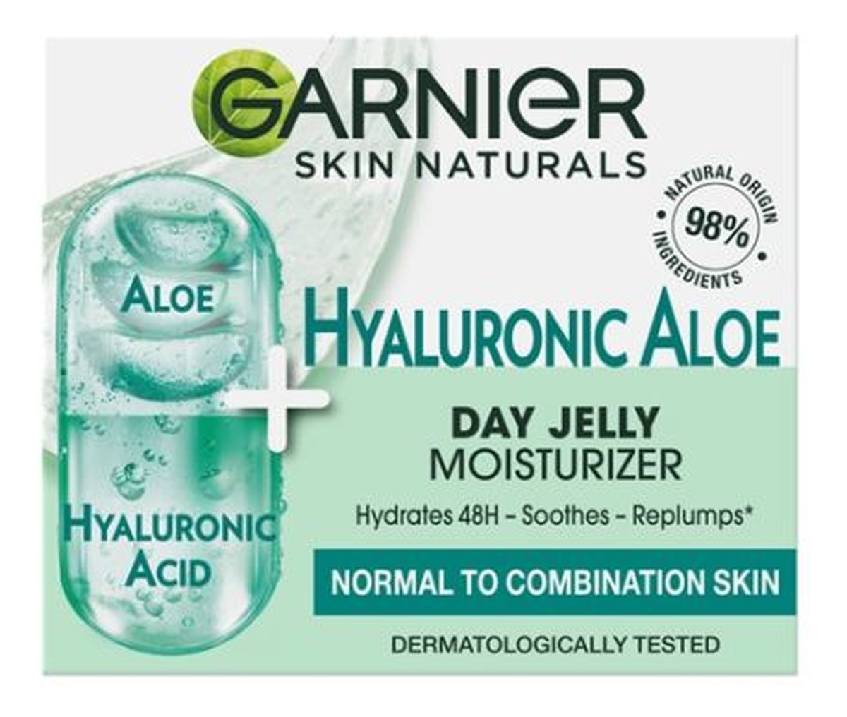 Hyaluronic Aloe Jelly lekki żel nawilżający do twarzy 48h skóra normalna i mieszana