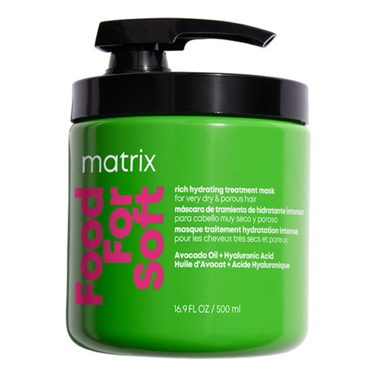 Matrix Food for soft intensywnie nawilżająca maska do włosów suchych 500ml
