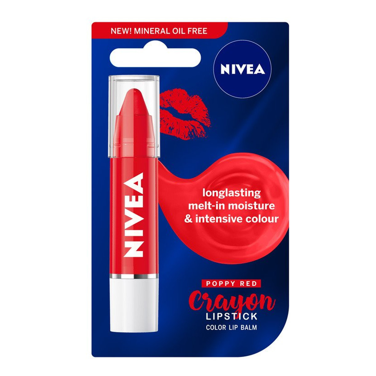 Nivea Lip Care & Color koloryzujący balsam ochronny do ust w kredce 3g