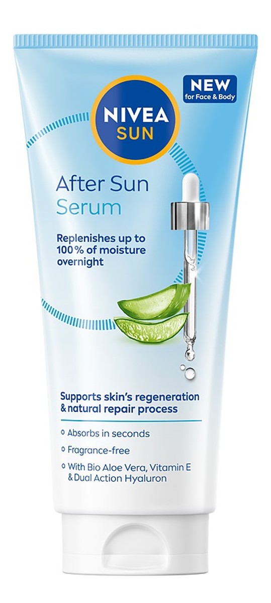 serum po opalaniu do twarzy i ciała