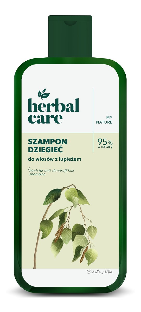 Szampon do włosów z łupieżem Dziegieć