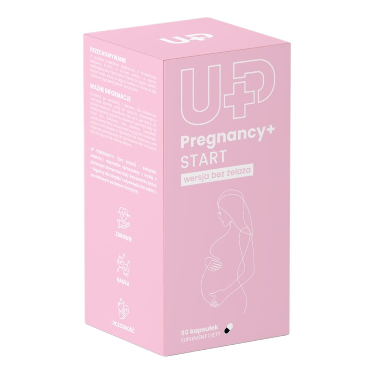 Up Health Pharma Pregnancy + start suplement diety 90 kapsułek