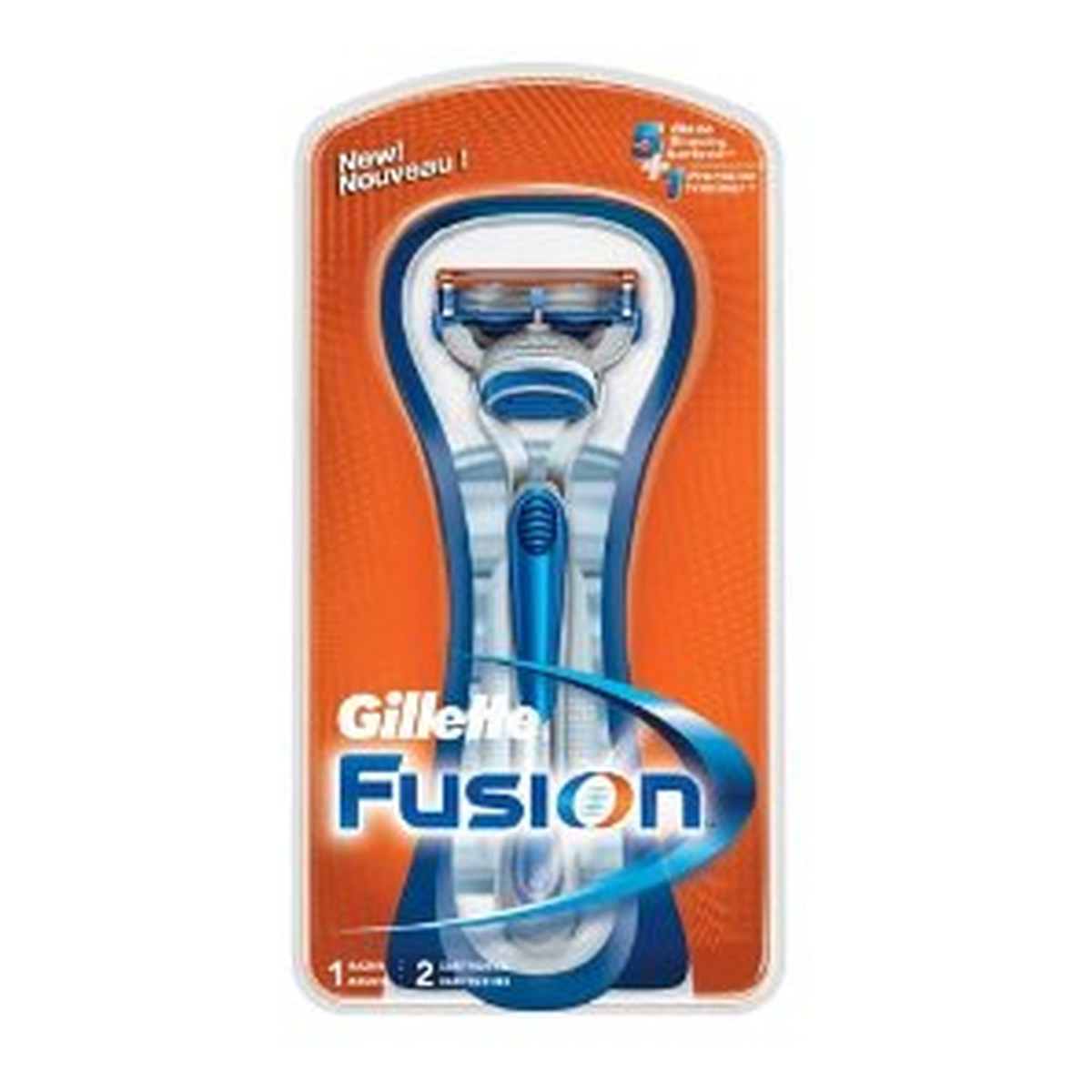 Gillette Fusion Manual Maszynka + 2 Wkłady 21g