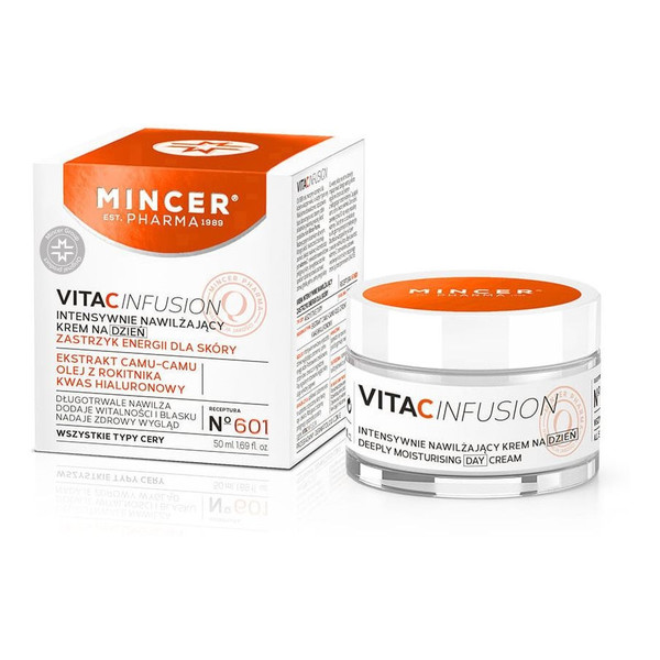 Mincer Pharma Vita C Infusion Intensywnie Nawilżający Krem Na Dzień No 601 50ml