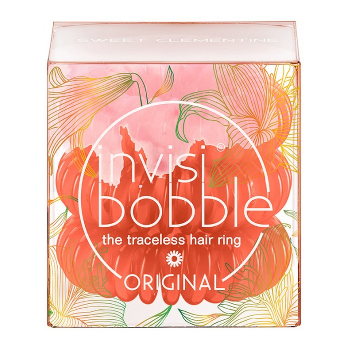 Invisibobble Original Sweet Clementine gumka do włosów, łososiowa 3 szt.