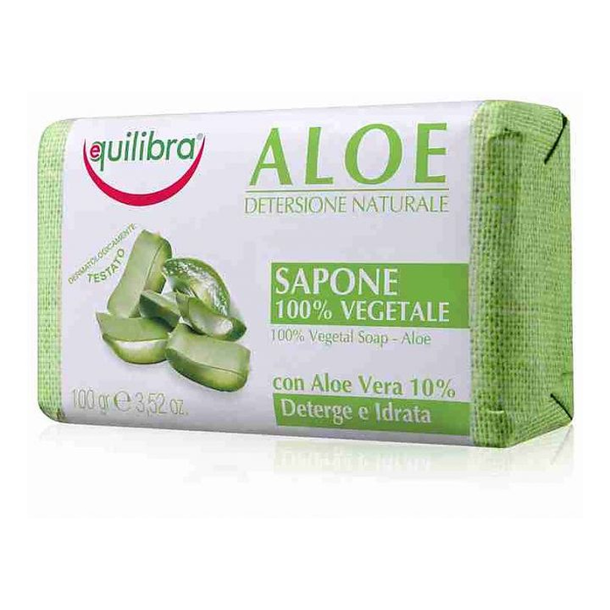 Equilibra Aloes mydło w kostce 100g