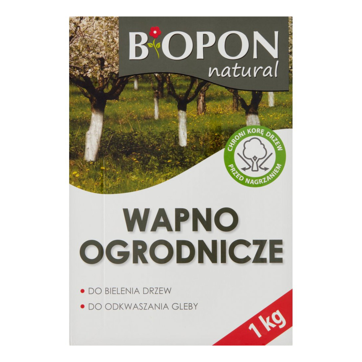 Biopon Wapno do bielenia i odkwaszania gleby 1000g