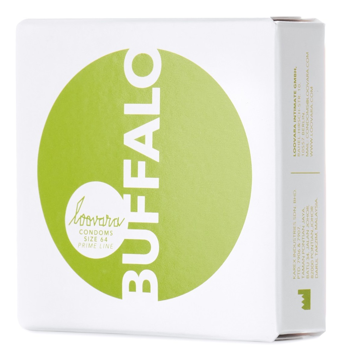 Power animal buffalo prezerwatywy 64mm 3szt.