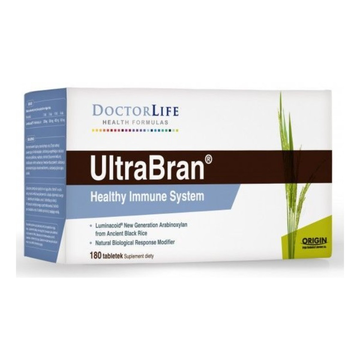 Doctor Life Ultrabran suplement diety zdrowy układ odpornościowy 180 tabletek
