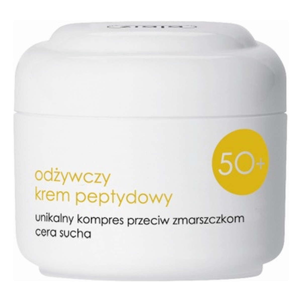 Ziaja Krem Przeciwzmarszczkowy Tłusty Odżywczo-Peptydowy 50+ 50ml