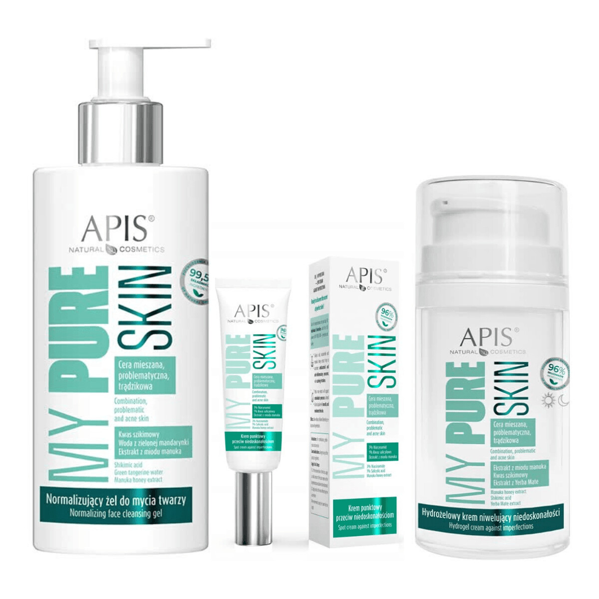 Apis My Pure Skin Normalizujący Tonik Do Twarzy 150ml