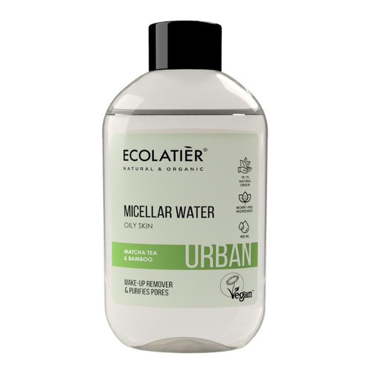 Ecolatier Urban Woda micelarna do skóry tłustej 400ml